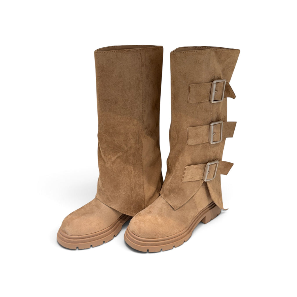 “Namir” stivale beige