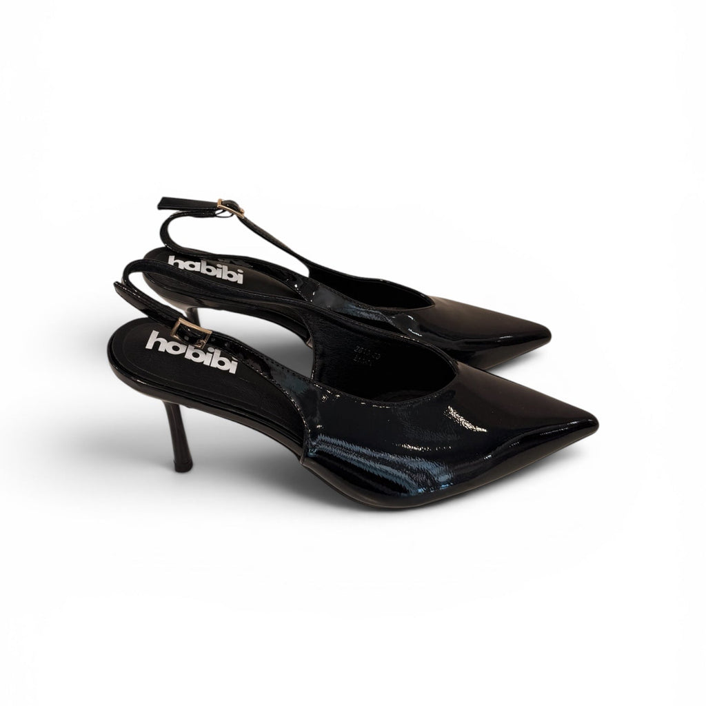 "Syrine" decolleté black