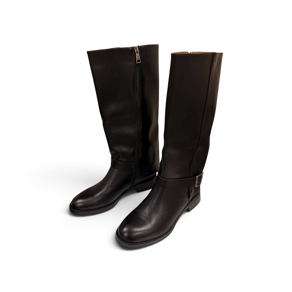 " Shine " boots nero
