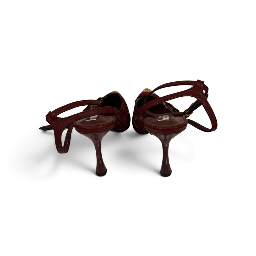 " Ayla " décolleté bordeaux