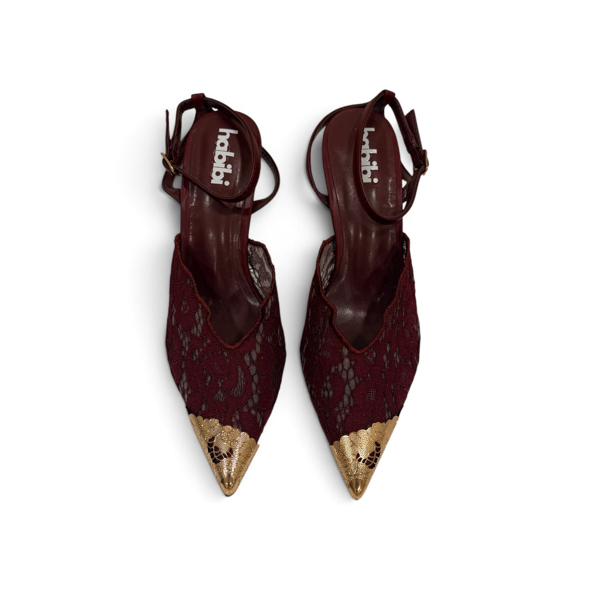 " Ayla " décolleté bordeaux
