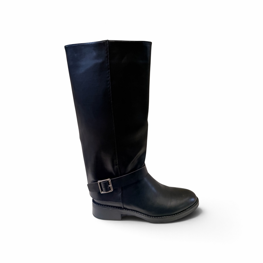 " Shine " boots nero